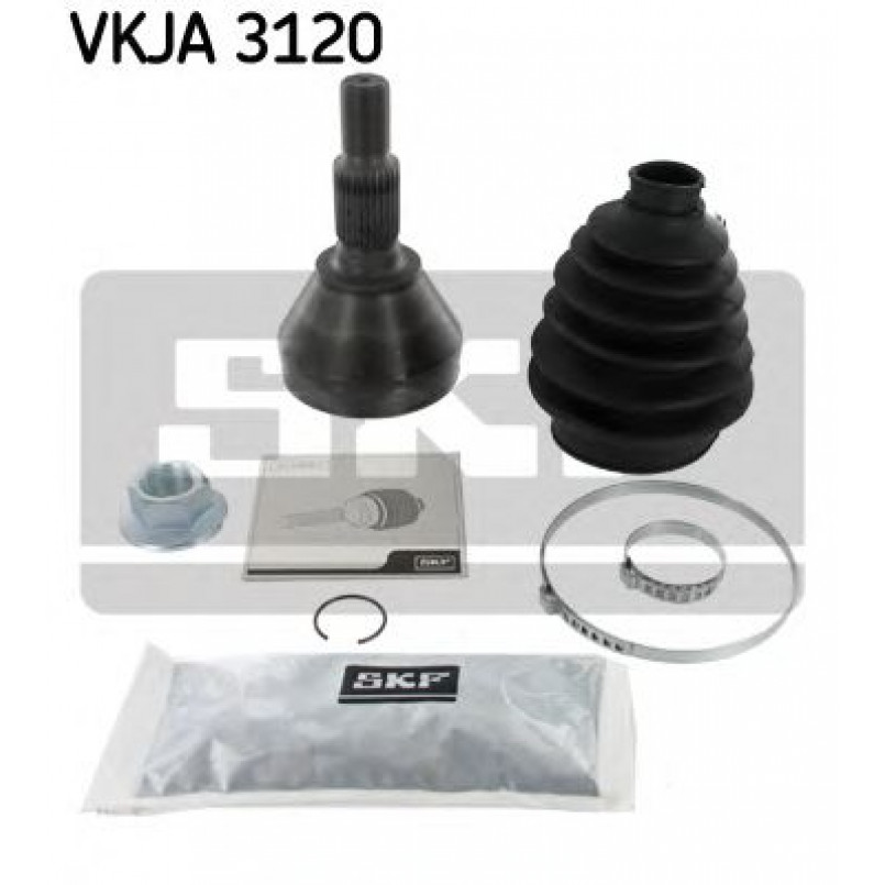 VKJA 3120 SKF - Шарнір рівних кутових швидкостей (ШРКШ)